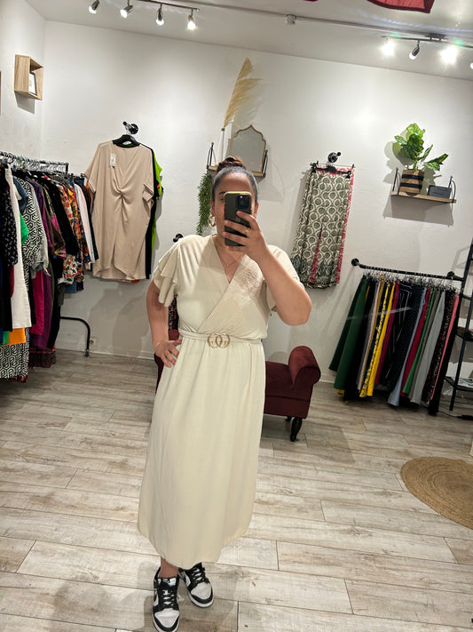 Robe midi taille unique